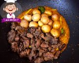 Foto langkah ke 4 dari resep Rendang Kaki Jamur Vegan alaMetut 👩‍🍳.