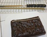 Foto langkah ke 6 dari resep Brownies kukus with cream durian & keju.