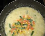 A picture of step 2 of Hamburger pie.