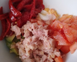 Foto del paso 1 de la receta: Ensalada de arroz y piquillos