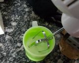 Hình bước làm 4 của món Trà đào machiato