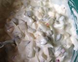 A picture of step 4 of Matjes Herring Salad (Matjesfilet Hausfrauenart).