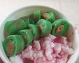 Foto langkah ke 7 dari resep Es pisang ijo sederhana.