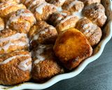 A picture of step 8 of Pull Apart Cinnamon Bread.