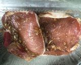 Hình bước làm 1 của món Cơm sườn bì bằng nồi chiên không dầu