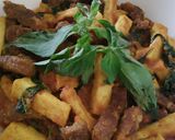 Foto langkah ke 7 dari resep Daging takwa masak kemangi.