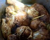 Hình bước làm 2 của món Cà ri gà