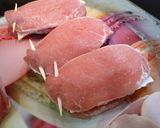 Foto del paso 2 de la receta Libritos de jamón y queso