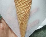 Gambar langkah 1 resipi Aiskrim Cornetto.