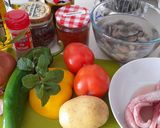 Foto del paso 1 de la receta: Cazuela de fideos con pintarroja