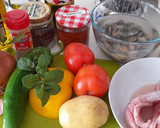 Foto del paso 1 de la receta: Cazuela de fideos con pintarroja