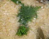 Kapros kovászos káposzta főzelék, húsgombóccal recept fázis 1 fotója