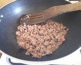 A picture of step 2 of Sloppy Joe.