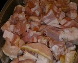 A picture of step 3 of Shrimp and bacon chowder.