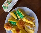Hình bước làm 2 của món Xôi mít 3 màu