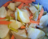 Foto del paso 6 de la receta: Porrusalda (verduras con bacalao)