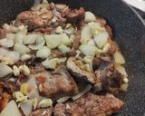 Hagymás mustáros tarja recept fázis 2 fotója