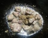 A picture of step 3 of Bhoni masala Kaleeji.