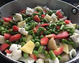 A picture of step 2 of Mix Veg.