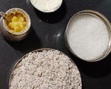 A picture of step 1 of Coconut Burfi.