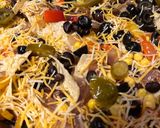 A picture of step 3 of Vegetable Nachos.