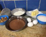 Foto del paso 1 de la receta: Brownie súper fácil, súper húmedo y súper rico!!