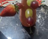 Foto del paso 1 de la receta: Árbol de frutas, base zanahoria y manzana