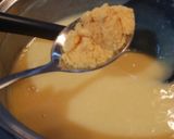 A picture of step 3 of Orange custard pie.