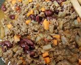A picture of step 5 of My Ground Minced Beef, Spicy One Pan Meal. 😀.