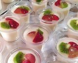 Foto langkah ke 5 dari resep Puding Susu Buah.