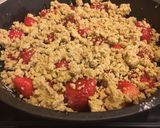 A picture of step 3 of Gluten Free Primal Berry Cobbler in Cast Iron.