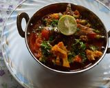 A picture of step 9 of Mix vegetables spicy korma.