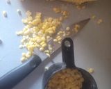 A picture of step 2 of Fresh 'Corn-in' Hoe Cakes (fried cornbread w/corn).