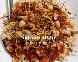 Koshari Mesir langkah memasak 11 foto