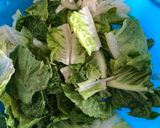 Foto langkah ke 1 dari resep Simple Salad Saus Wijen (No-Meat).