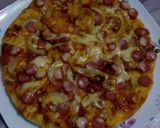 Foto langkah ke 6 dari resep Pizza mozarella home made.