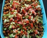 वेजी चिली चना (veg chili chana recipe in hindi) रेसिपी चरण 4 फोटो