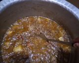 A picture of step 7 of Lal gosht.
