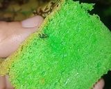 Foto langkah ke 9 dari resep Bolu sekat Pandan oven tangkring.
