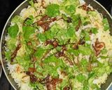 A picture of step 5 of Dum aloo biryani.