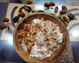 A picture of step 1 of Dates and Nuts Shrikhand.