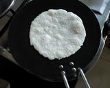 A picture of step 2 of Rice Roti.