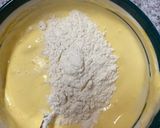 Hình bước làm 4 của món Pancake không dùng bột nở