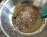 A picture of step 6 of Eggless Battenberg Cake.