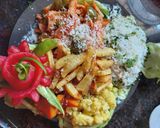 સિઝલર(sizzler recipe in Gujarati) રેસીપી સ્ટેપ4ફોટો