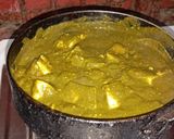A picture of step 7 of Palak Paneer.