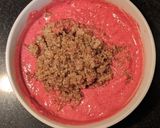 A picture of step 6 of Quinoa beetroot pachadi.