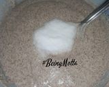 A picture of step 3 of Ragi Idli.