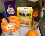 Foto del paso 1 de la receta: Leche frita con un toque de naranja 🍊