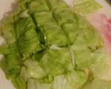 Foto del paso 1 de la receta: Ensalada verduras, fruta y pollo